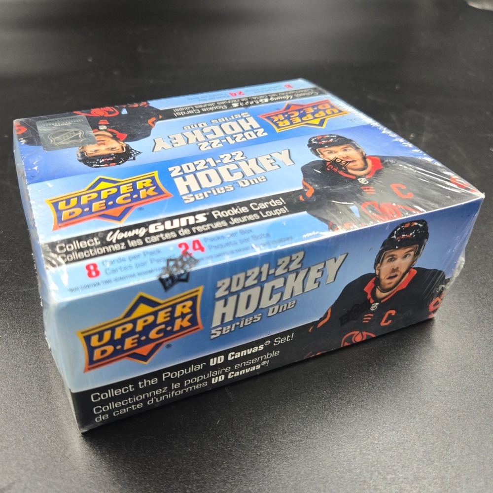 2021-22 Upper Deck Young Guns Series 1 NHL Hockey Factory Sealed Retail Box